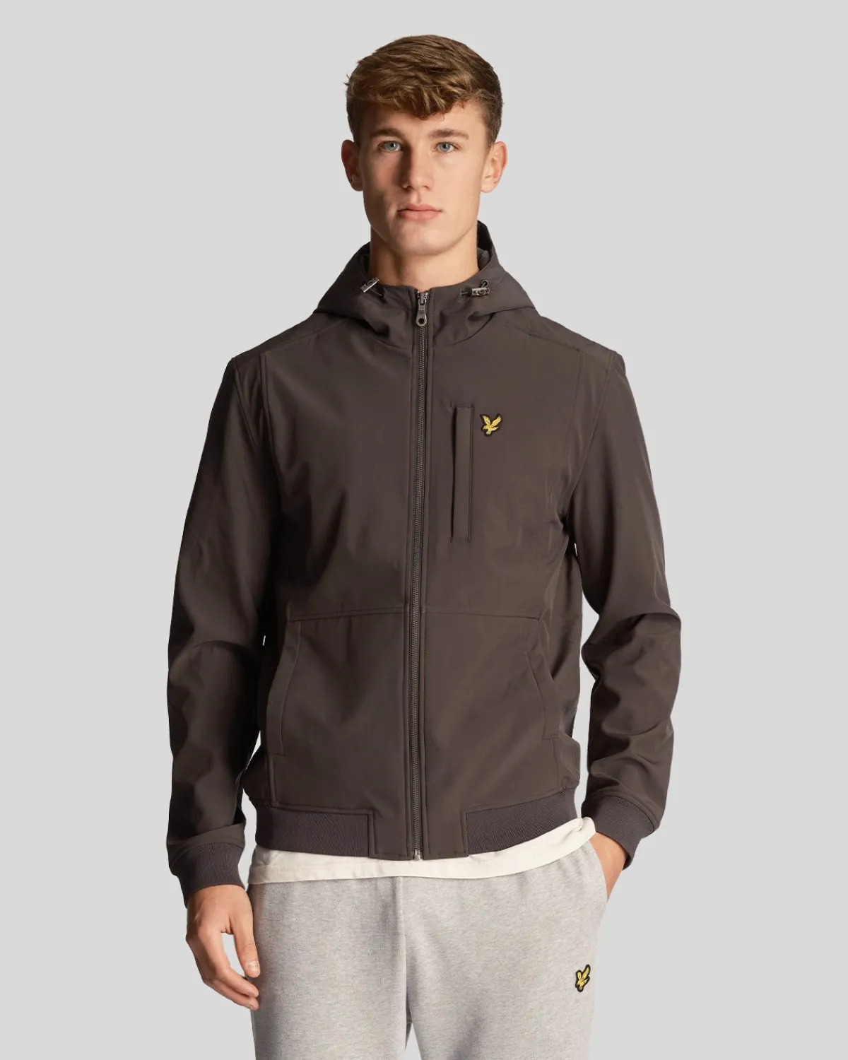 softshell_jacke_0.webp Lyle & Scott Mäntel & Jacken<Softshell Jacke Gunmetal