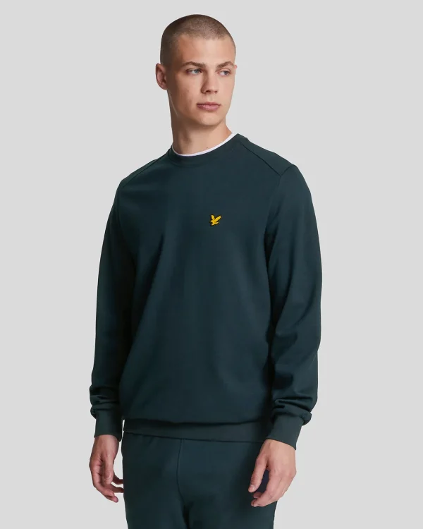 Lyle & Scott Sportbekleidung | Sweatshirts<Sport Rundhalsausschnitt Fly Fleece Sweatshirt DunkleMarine