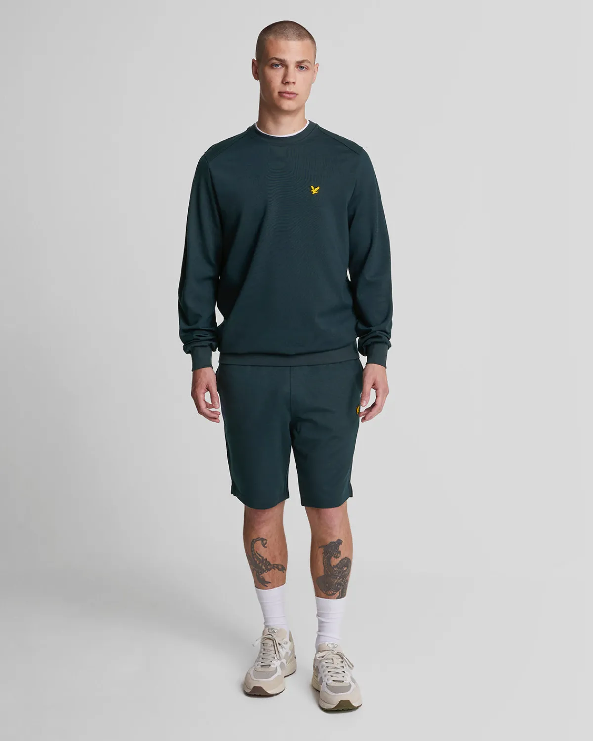 sport_rundhalsausschnitt_fly_fleece_sweatshirt_1-2.webp Lyle & Scott Sportbekleidung | Sweatshirts<Sport Rundhalsausschnitt Fly Fleece Sweatshirt DunkleMarine