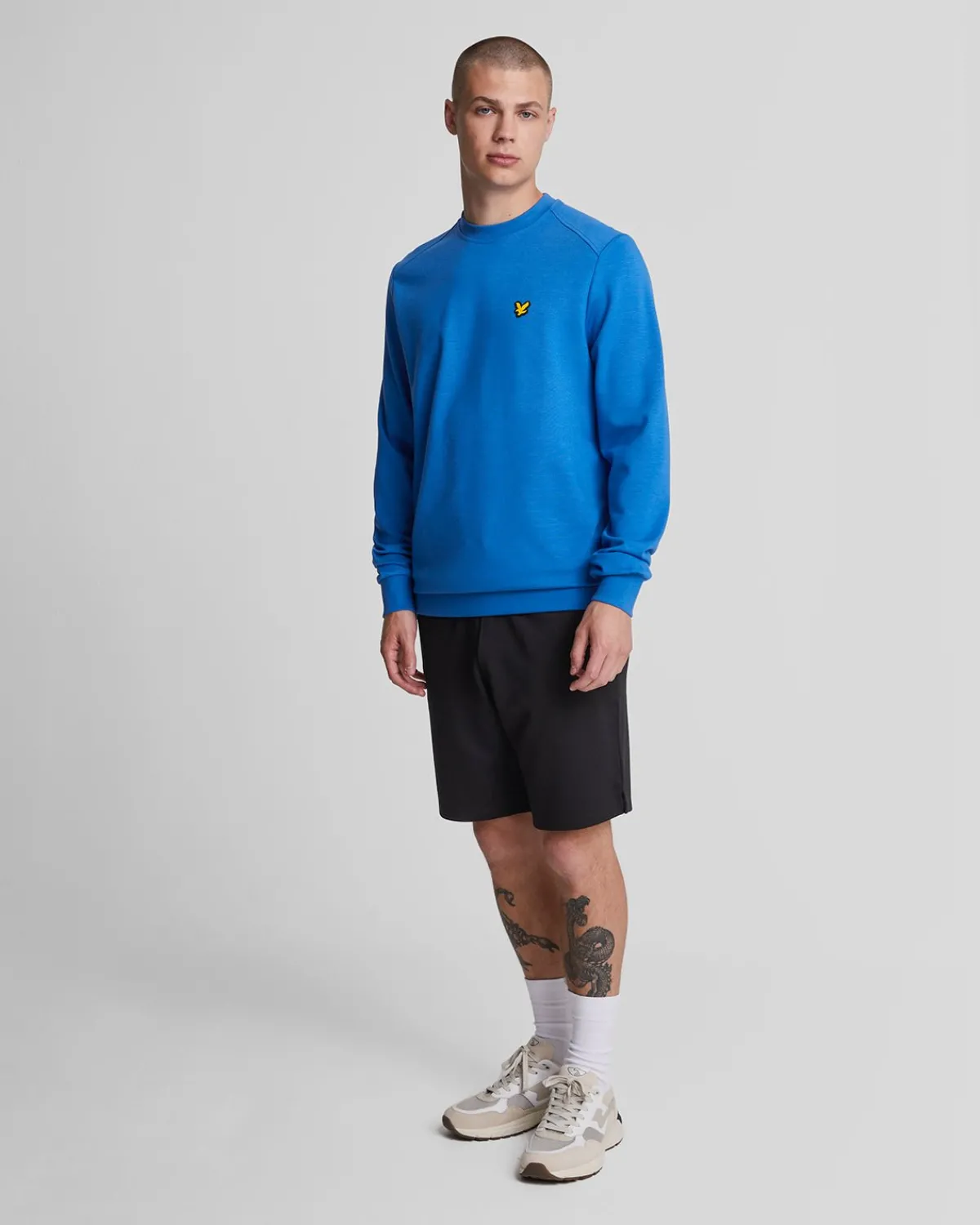 sport_rundhalsausschnitt_fly_fleece_sweatshirt_1.webp Lyle & Scott Sportbekleidung | Sweatshirts<Sport Rundhalsausschnitt Fly Fleece Sweatshirt LucidBlue
