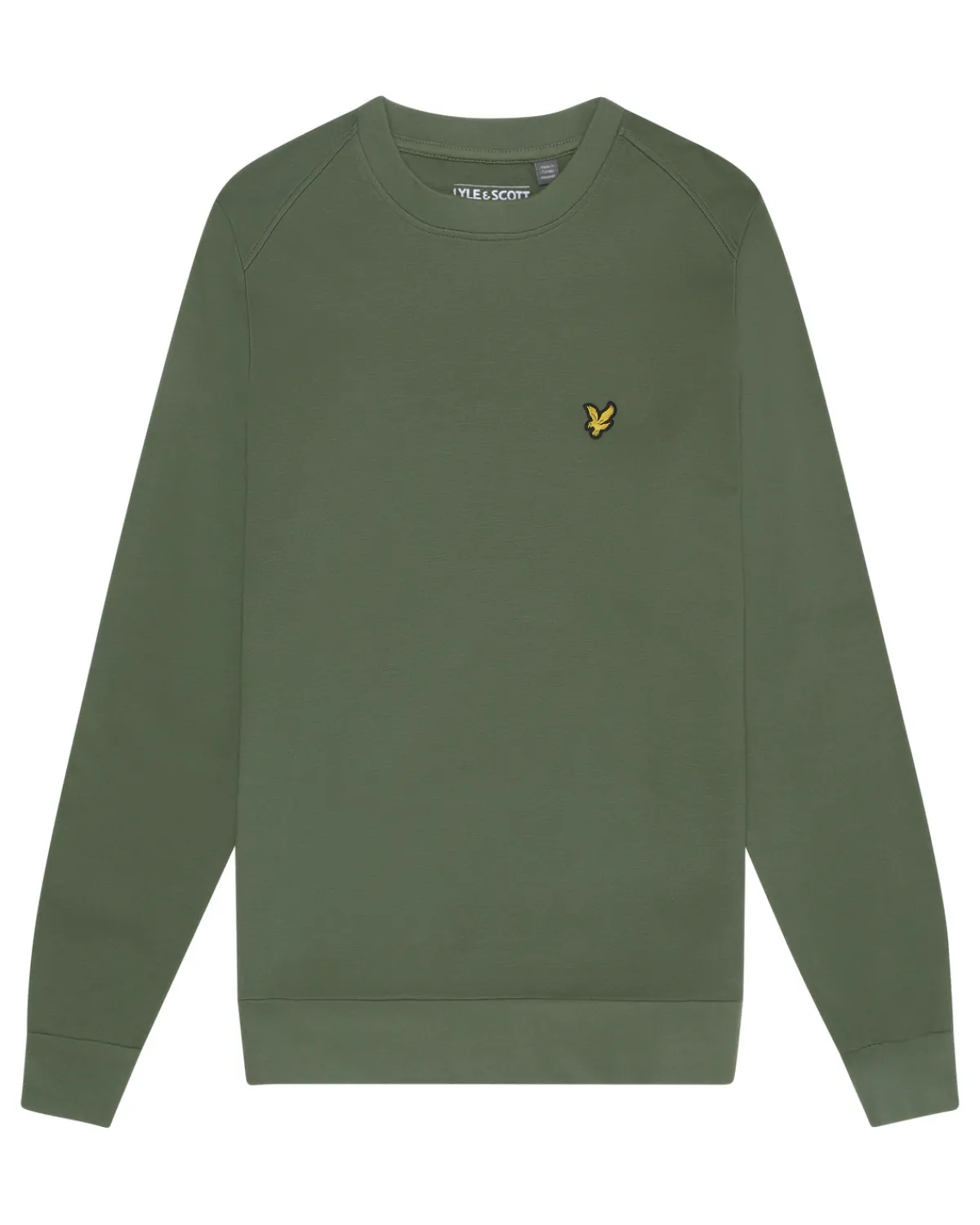 sport_rundhalsausschnitt_fly_fleece_sweatshirt_4-1.webp Lyle & Scott Sportbekleidung | Sweatshirts<Sport Rundhalsausschnitt Fly Fleece Sweatshirt Kaktusgrün