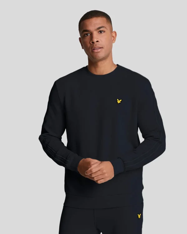 Lyle & Scott Sportbekleidung | Sweatshirts<Sport Tape Rundhalsausschnitt Sweatshirt DarkNavy