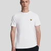 Lyle & Scott Sportbekleidung | T-shirts<Sport Tape T-Shirt White