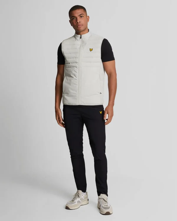 Lyle & Scott Sportbekleidung | Mäntel & Jacken<Sport-Hybridweste mit doppelter Baffel Pebble