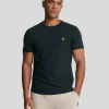 Lyle & Scott Sportbekleidung | T-shirts<Sportliches Martin T-Shirt mit kurzen Ärmeln DunkleMarine