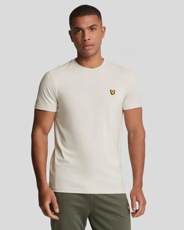 Lyle & Scott Sportbekleidung | T-shirts<Sportliches Martin T-Shirt mit kurzen Ärmeln Pebble