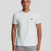 Lyle & Scott Sportbekleidung | T-shirts<Sportliches Martin T-Shirt mit kurzen Ärmeln Weiss