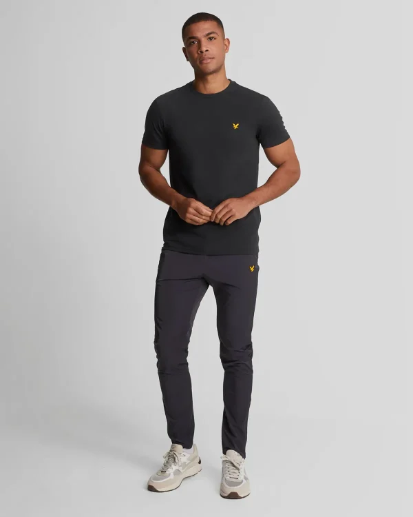 Lyle & Scott Sportbekleidung | T-shirts<Sportliches Martin T-Shirt mit kurzen Ärmeln Pechschwarz
