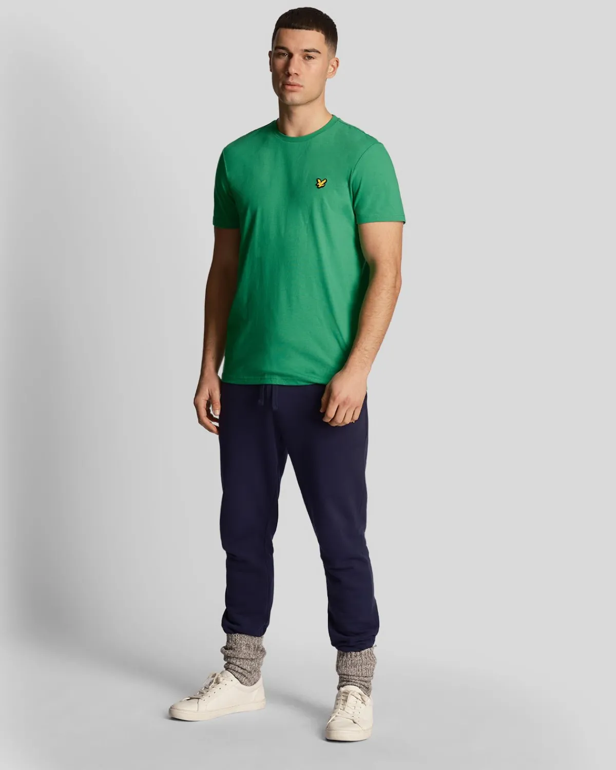 sportliches_martin_tshirt_mit_kurzen_rmeln_1.webp Lyle & Scott Sportbekleidung | T-shirts<Sportliches Martin T-Shirt mit kurzen Ärmeln FairwayGreen