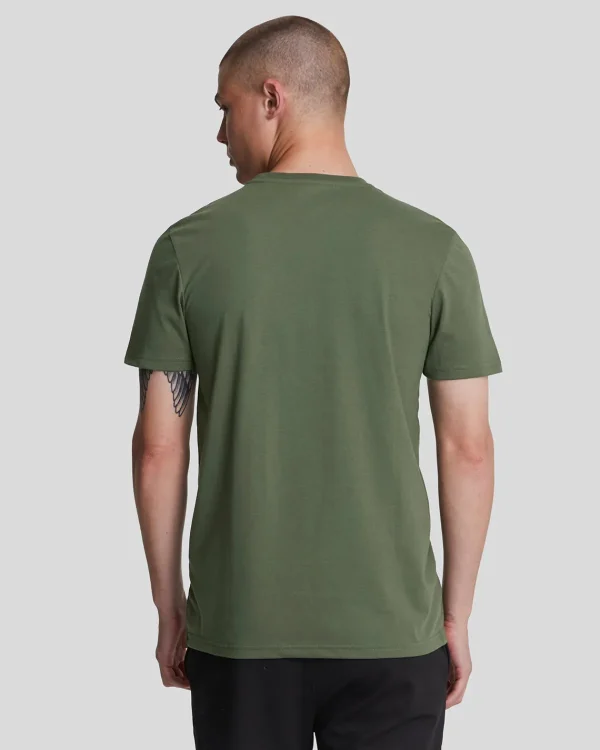 Lyle & Scott Sportbekleidung | T-shirts<Sportliches Martin T-Shirt mit kurzen Ärmeln Kaktusgrün
