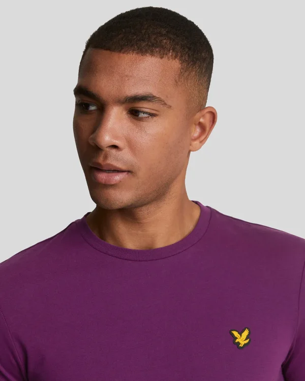Lyle & Scott Sportbekleidung | T-shirts<Sportliches Martin T-Shirt mit kurzen Ärmeln BrightPurple