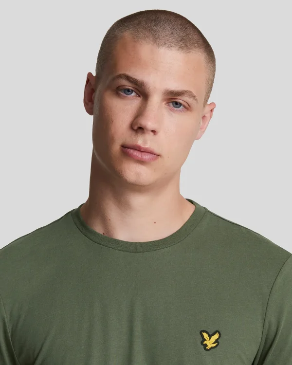 Lyle & Scott Sportbekleidung | T-shirts<Sportliches Martin T-Shirt mit kurzen Ärmeln Kaktusgrün