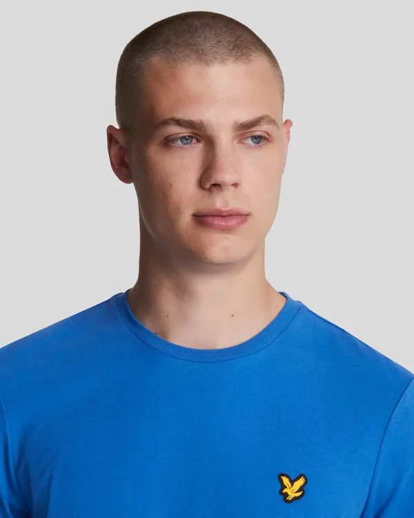 Lyle & Scott Sportbekleidung | T-shirts<Sportliches Martin T-Shirt mit kurzen Ärmeln LucidBlue