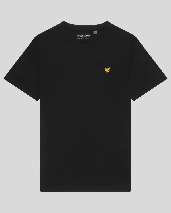Lyle & Scott Sportbekleidung | T-shirts<Sportliches Martin T-Shirt mit kurzen Ärmeln Pechschwarz