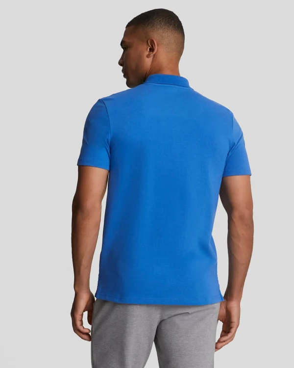 Lyle & Scott Sportbekleidung | Polohemden<Sportliches Polohemd mit kurzen Ärmeln LucidBlue
