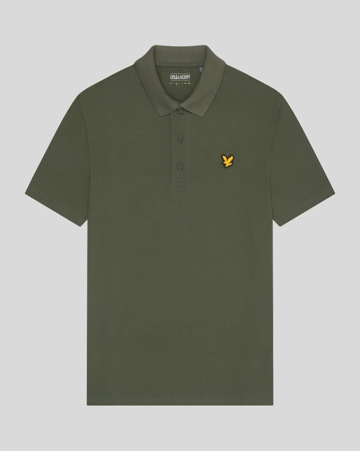 sportliches_polohemd_mit_kurzen_rmeln_4-4.webp Lyle & Scott Sportbekleidung | Polohemden<Sportliches Polohemd mit kurzen Ärmeln Kaktusgrün