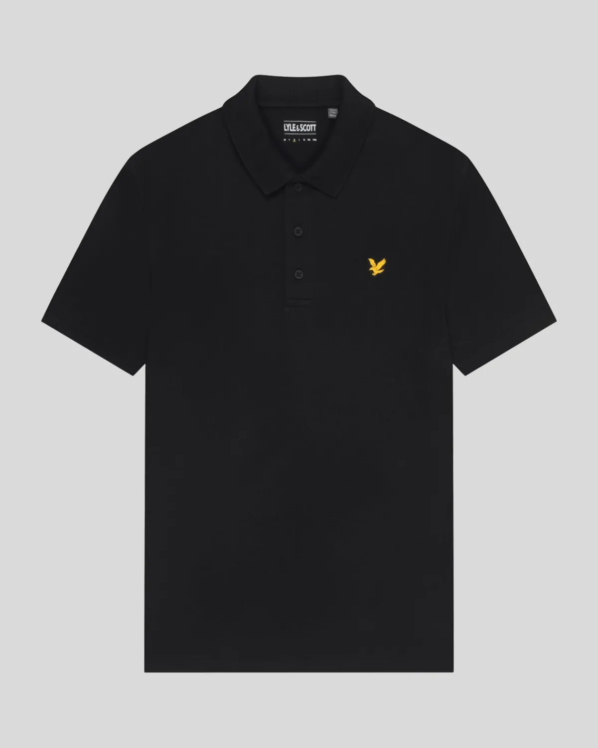 sportliches_polohemd_mit_kurzen_rmeln_4-5.webp Lyle & Scott Sportbekleidung | Polohemden<Sportliches Polohemd mit kurzen Ärmeln Pechschwarz