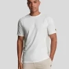 Lyle & Scott Sportbekleidung | T-shirts<Sports Colour Block Core T-Shirt White/Pebble