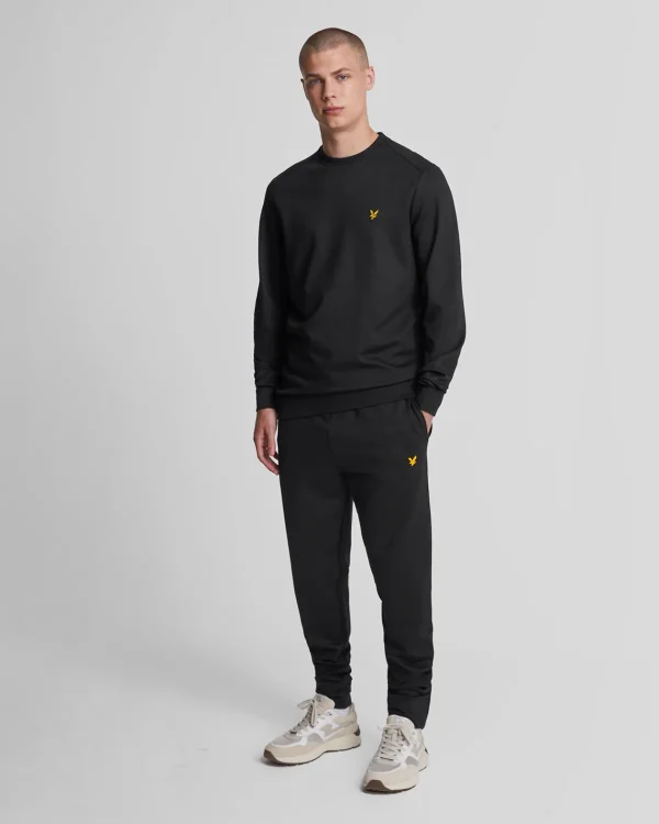 Lyle & Scott Sportbekleidung | Jogger<Sports Fly Fleece Trainingshose Pechschwarz