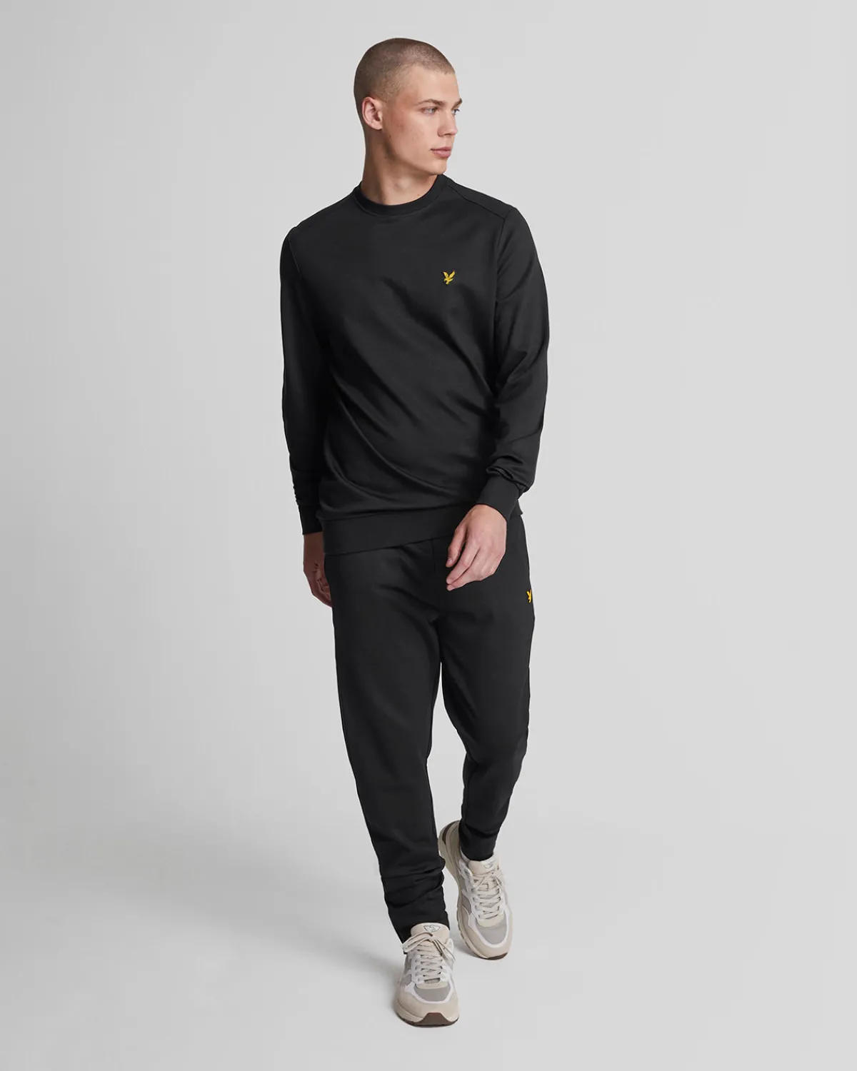 sports_fly_fleece_trainingshose_1-2.webp Lyle & Scott Sportbekleidung | Jogger<Sports Fly Fleece Trainingshose Pechschwarz