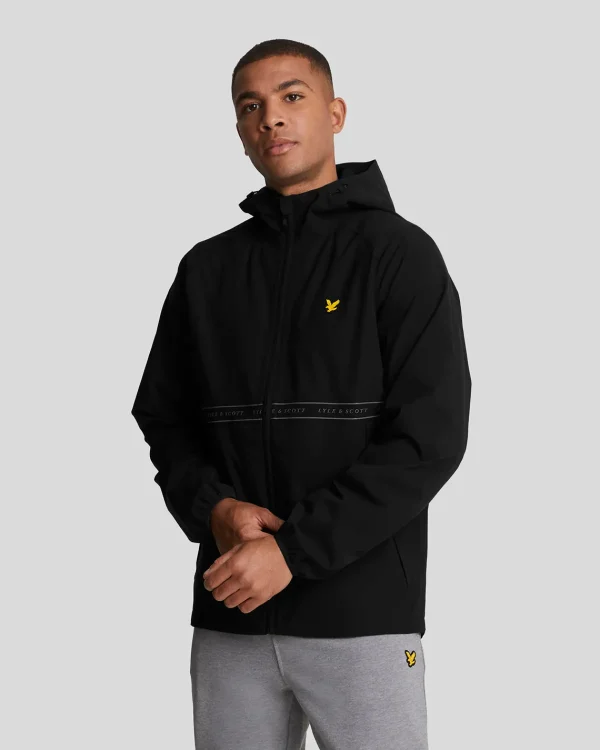 Lyle & Scott Sportbekleidung<Sports Tape Energy Jacke JetBlack