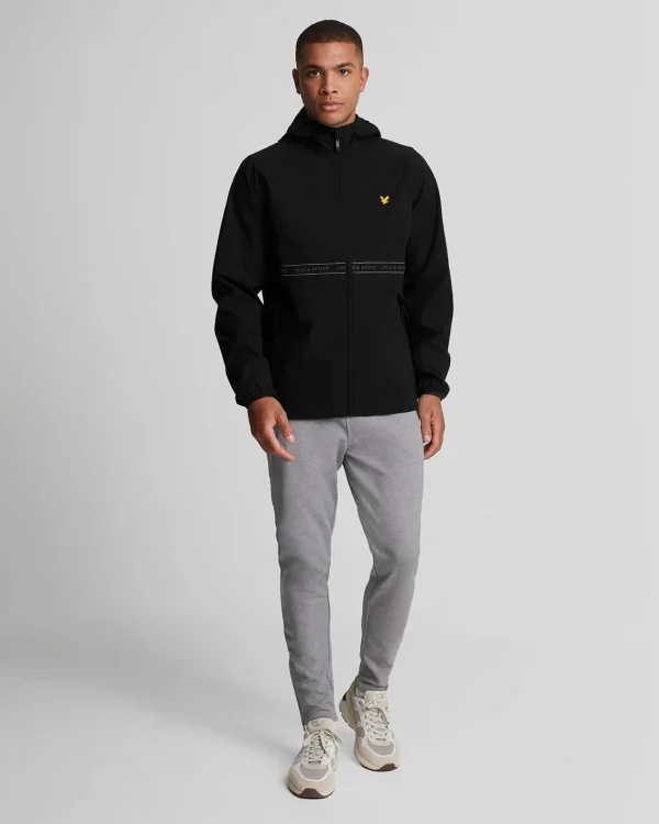 Lyle & Scott Sportbekleidung<Sports Tape Energy Jacke JetBlack