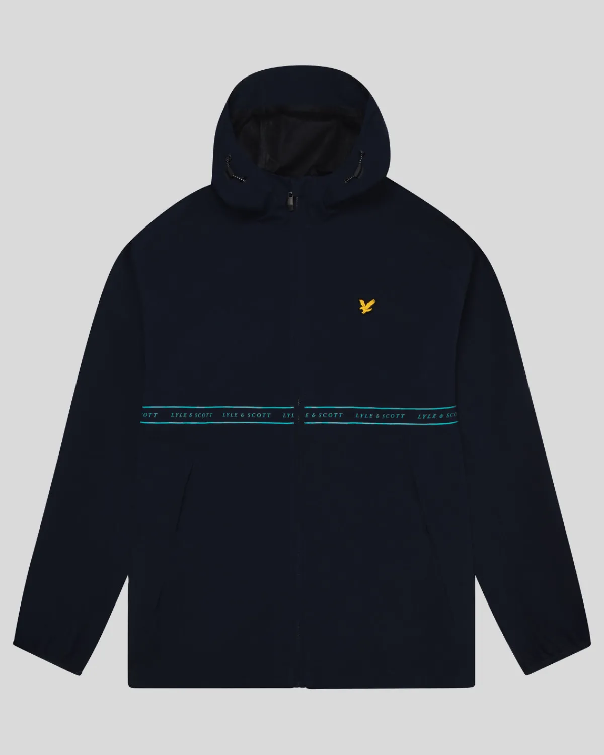 sports_tape_energy_jacke_4.webp Lyle & Scott Sportbekleidung<Sports Tape Energy Jacke DarkNavy