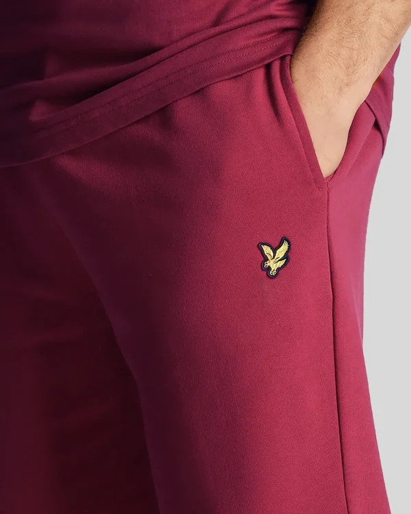 Lyle & Scott Kurze Hosen<Sweat Shorts ReicherBurgunder
