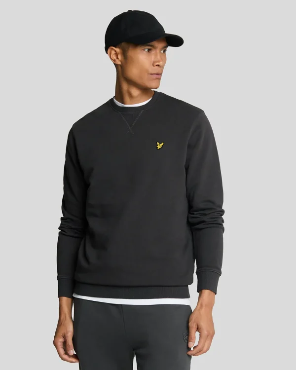 Lyle & Scott Sweatshirts<Sweatshirt mit Rundhalsausschnitt Gunmetal