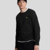 Lyle & Scott Grundlegendes | Sweatshirts<Sweatshirt mit Rundhalsausschnitt Pechschwarz