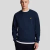 Lyle & Scott Grundlegendes | Sweatshirts<Sweatshirt mit Rundhalsausschnitt Marine
