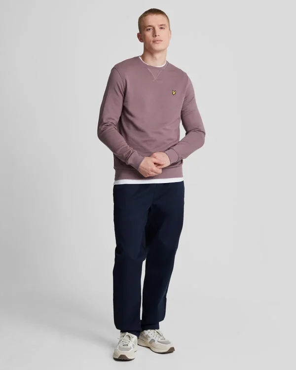Lyle & Scott Sweatshirts<Sweatshirt mit Rundhalsausschnitt HighlandMauve