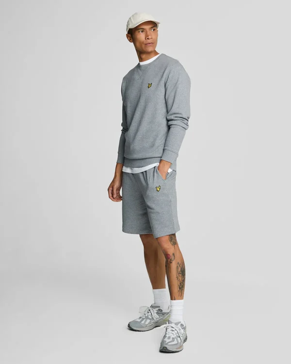 Lyle & Scott Grundlegendes | Sweatshirts<Sweatshirt mit Rundhalsausschnitt MidGreyMargel
