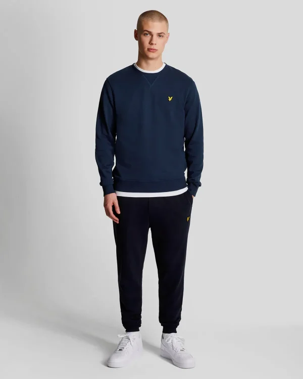 Lyle & Scott Grundlegendes | Sweatshirts<Sweatshirt mit Rundhalsausschnitt Marine