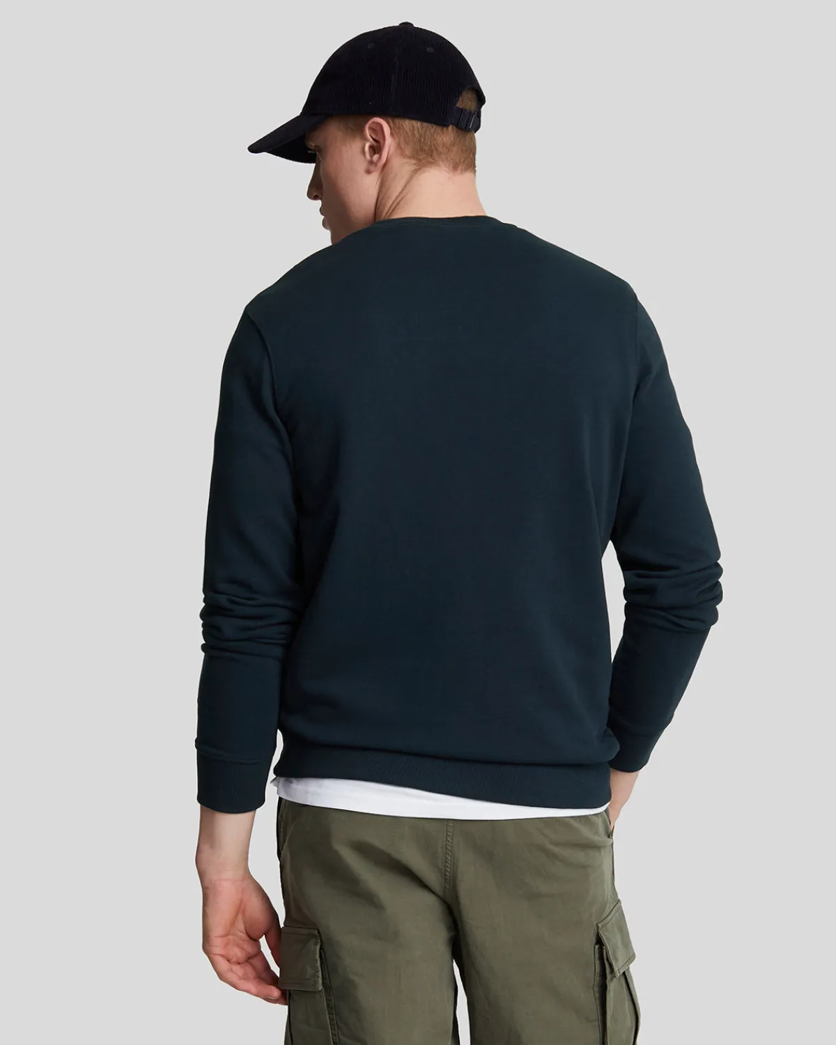 sweatshirt_mit_rundhalsausschnitt_2-1.webp Lyle & Scott Vermächtnis | Sweatshirts<Sweatshirt mit Rundhalsausschnitt DunkleMarine