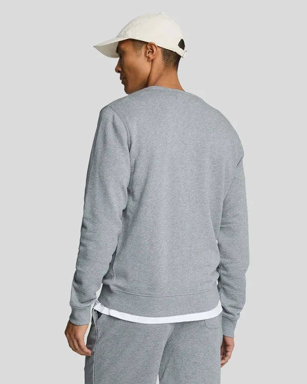 Lyle & Scott Grundlegendes | Sweatshirts<Sweatshirt mit Rundhalsausschnitt MidGreyMargel