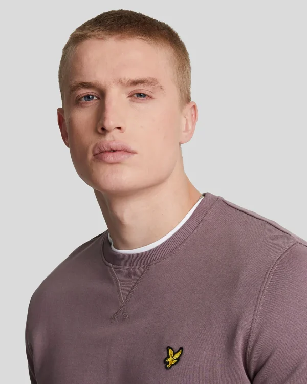 Lyle & Scott Sweatshirts<Sweatshirt mit Rundhalsausschnitt HighlandMauve
