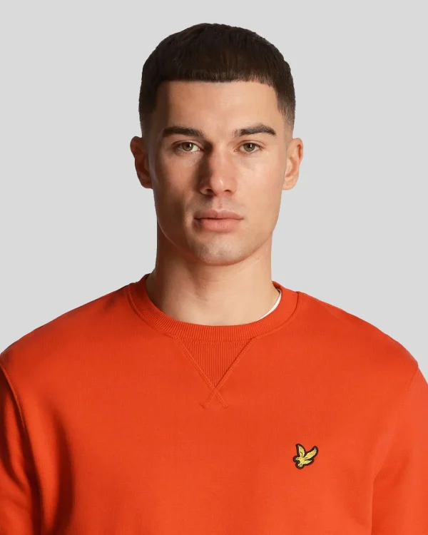 Lyle & Scott Sweatshirts<Sweatshirt mit Rundhalsausschnitt Galarot