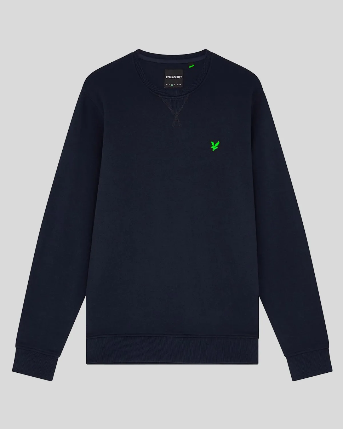 sweatshirt_mit_rundhalsausschnitt_4-1.webp Lyle & Scott Vermächtnis | Sweatshirts<Sweatshirt mit Rundhalsausschnitt DunkleMarine