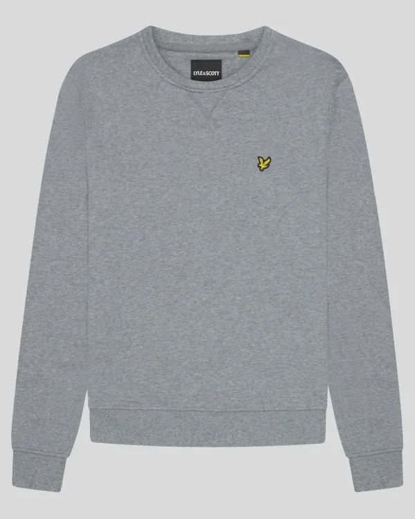 Lyle & Scott Grundlegendes | Sweatshirts<Sweatshirt mit Rundhalsausschnitt MidGreyMargel