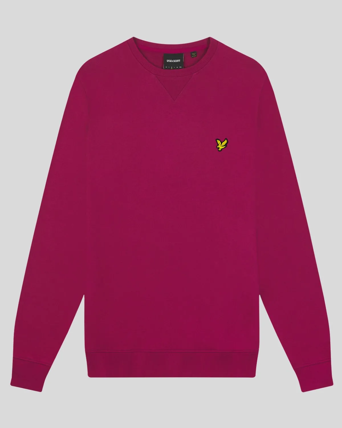 sweatshirt_mit_rundhalsausschnitt_4.webp Lyle & Scott Vermächtnis | Sweatshirts<Sweatshirt mit Rundhalsausschnitt ReicherBurgunder