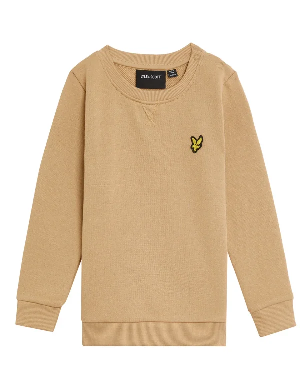 Lyle & Scott Babys & Kleinkinder<Sweatshirt mit Rundhalsausschnitt für Kleinkinder SandStorm