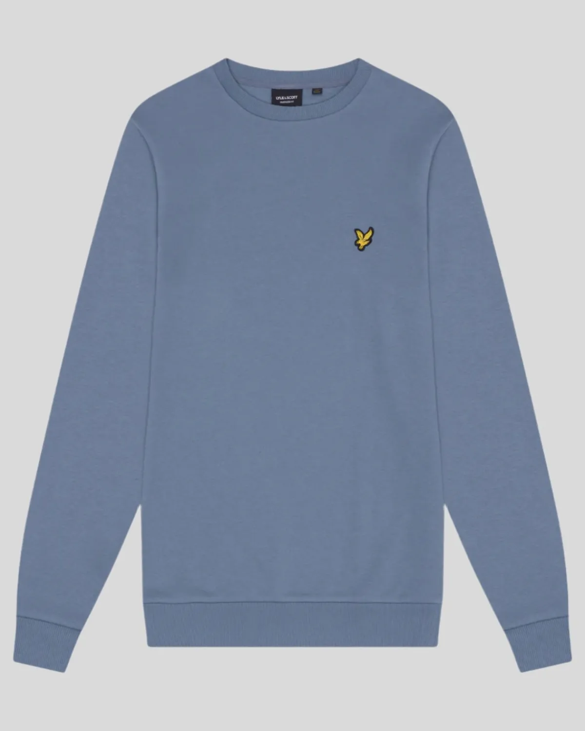 sweatshirt_mit_rundhalsausschnitt_in_bergre_0-1.webp Lyle & Scott Groß & Groß | Übergrößen<Sweatshirt mit Rundhalsausschnitt in Übergröße MistBlue