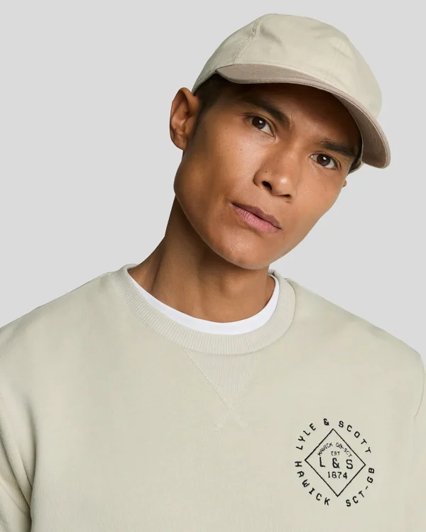 Lyle & Scott Sweatshirts<Sweatshirt mit Rundhalsausschnitt und Stempel Cove