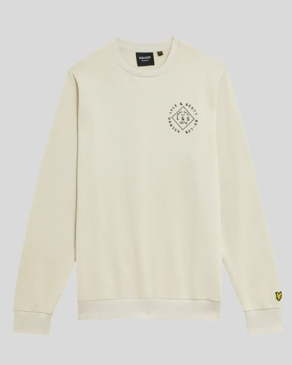 Lyle & Scott Sweatshirts<Sweatshirt mit Rundhalsausschnitt und Stempel Cove