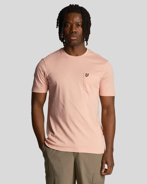 Lyle & Scott Vermächtnis | T-shirts<Taschen-T-Shirt PalmPink