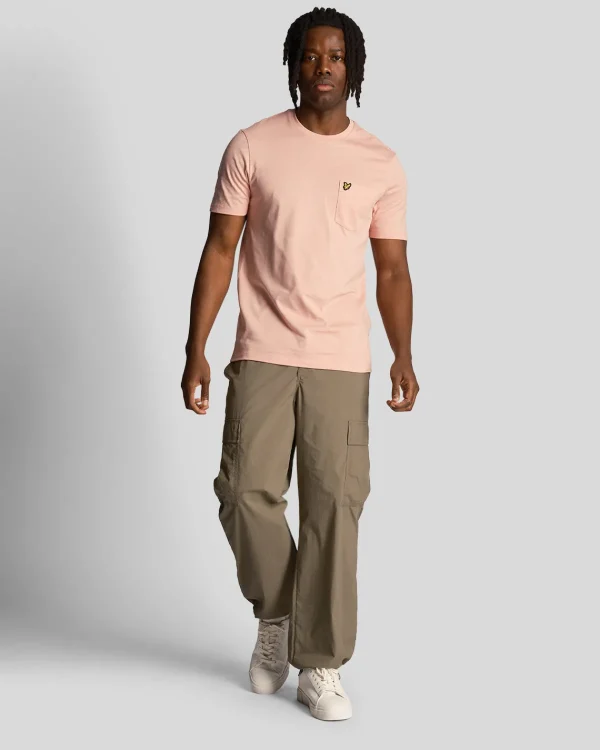 Lyle & Scott Vermächtnis | T-shirts<Taschen-T-Shirt PalmPink