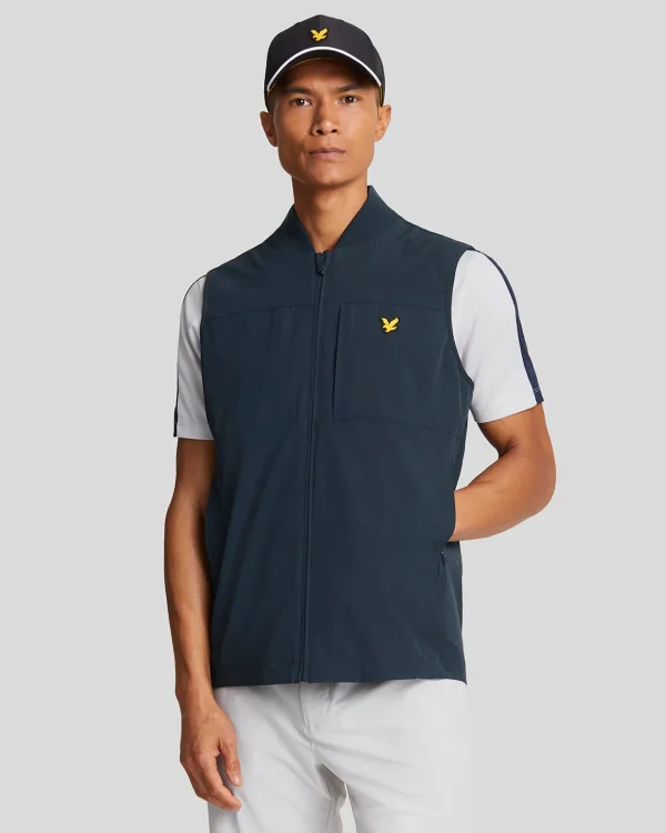 Lyle & Scott Golf<Technisches Golf Gilet DarkNavy