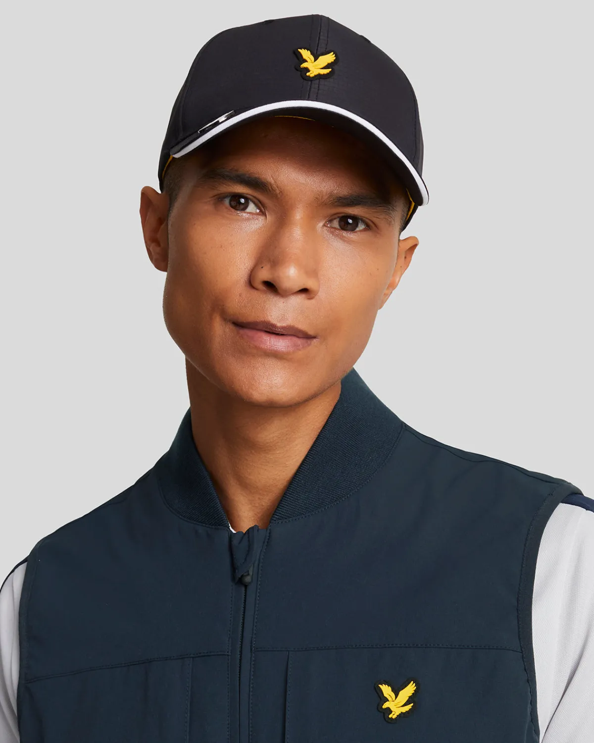 technisches_golf_gilet_3.webp Lyle & Scott Golf<Technisches Golf Gilet DarkNavy