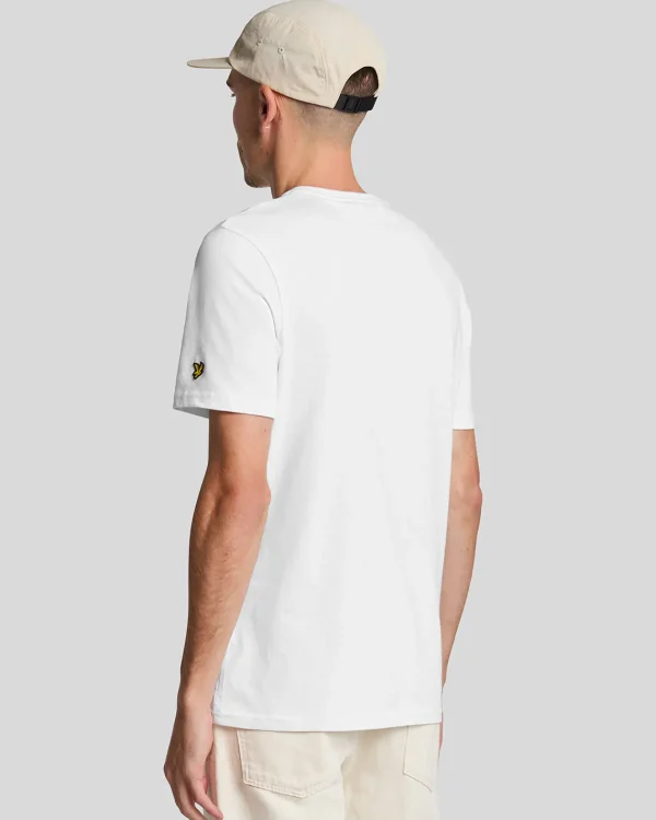 Lyle & Scott Vermächtnis | T-shirts<Terrassen Grafik T-Shirt White